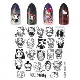 Placa S6 (Candy Skull) Hello Kitty